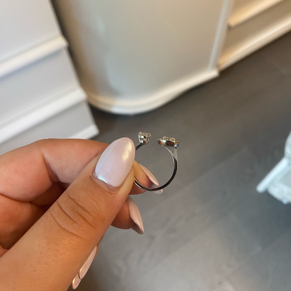 Two stone ring - Picture 3 of 3